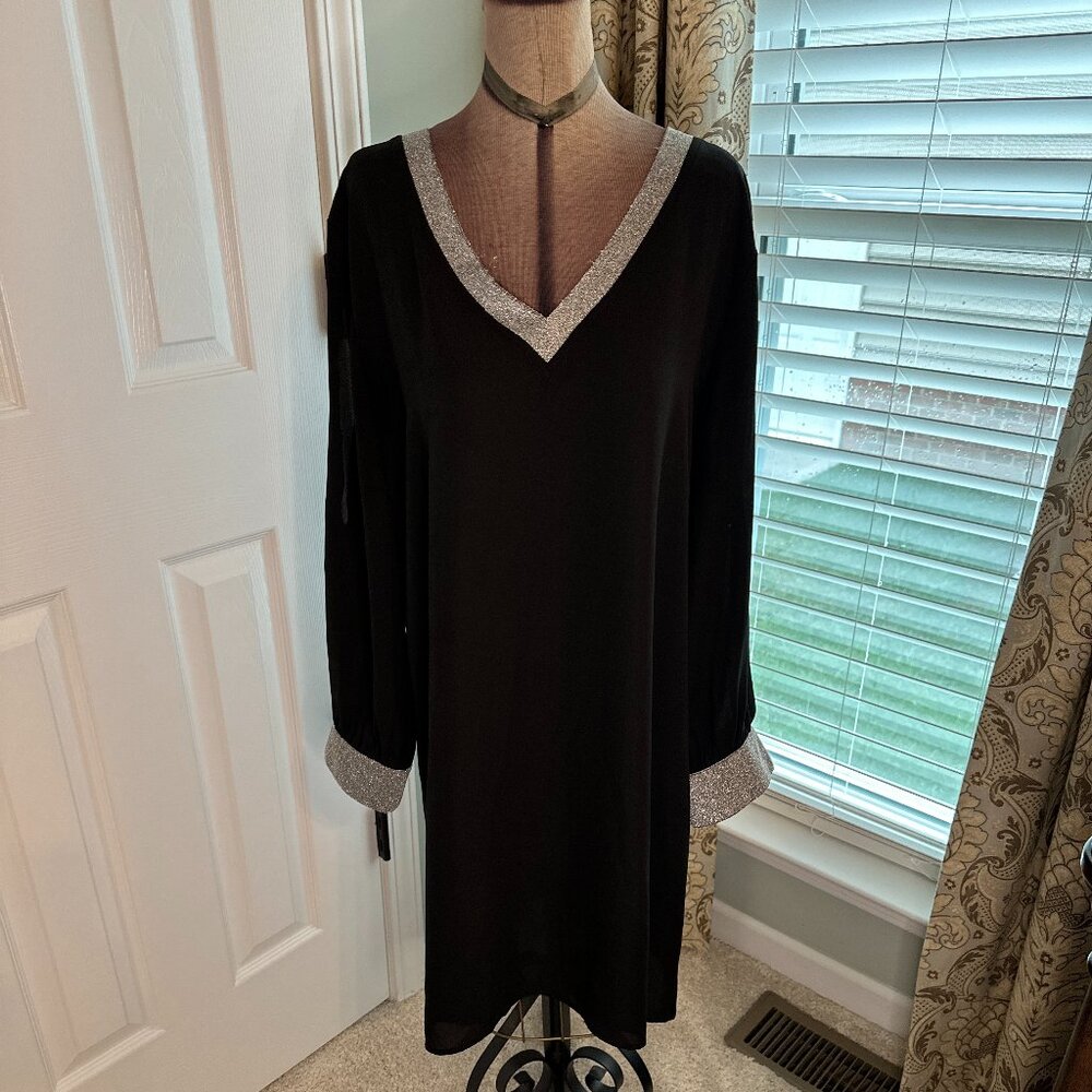 Lightweight Black Dress Size XL - Dressy/Wedding/Evening